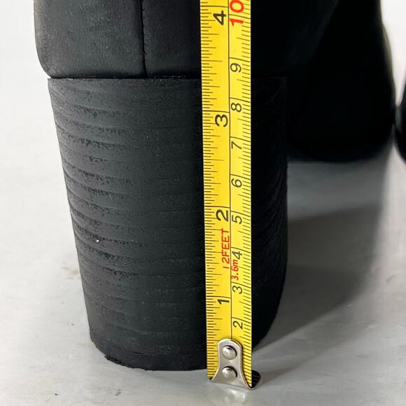 Vionic Carnelia Ankle Boots Square Toe Water Repellant Shoes Black Women 10 - Picture 8 of 10